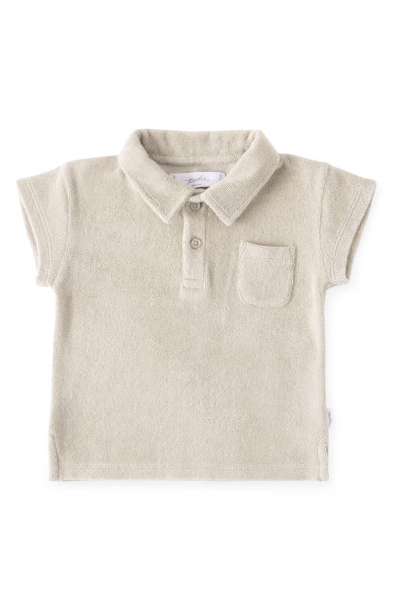 Pehr Kids' Organic Cotton Polo, Main, color, Sand