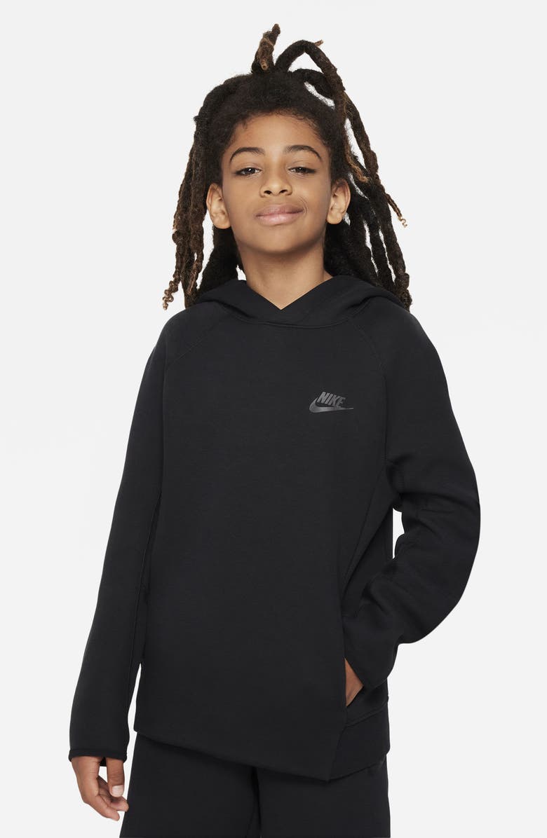 Nike Kids' Sportswear Tech Fleece Pullover Hoodie, Main, color, 