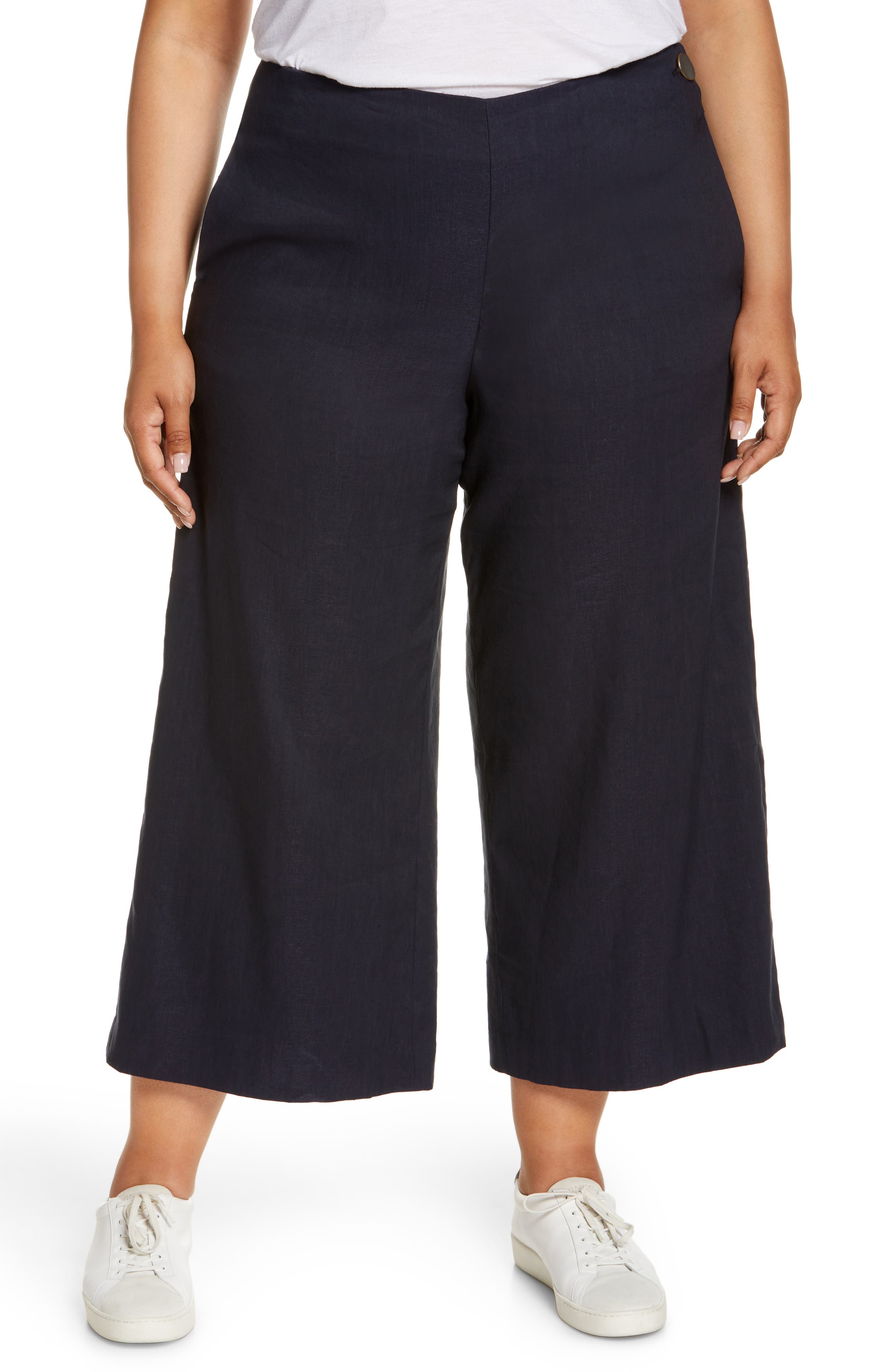 Vince High Waist Wide Leg Pants