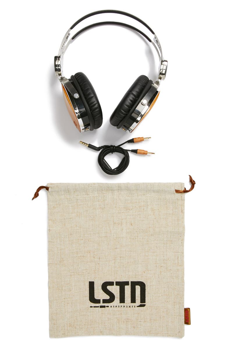 LSTN 'Troubador' Beech Wood Headphones, Alternate, color, 