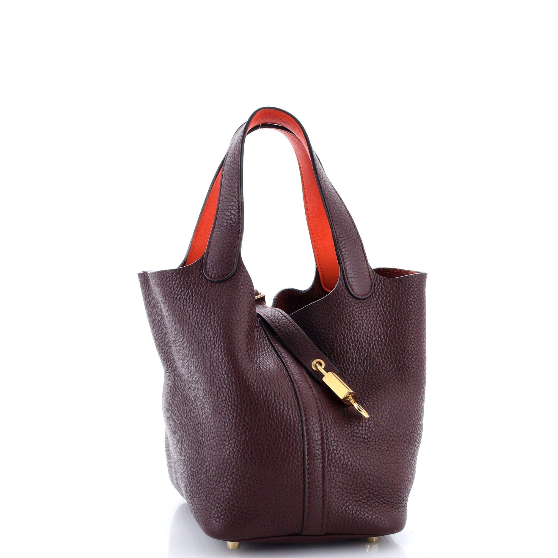 Pre-Owned Hermes Eclat Picotin Lock Bag Clemence PM, Alternate, color, 