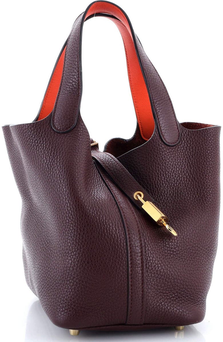 Pre-Owned Hermes Eclat Picotin Lock Bag Clemence PM, Alternate, color,