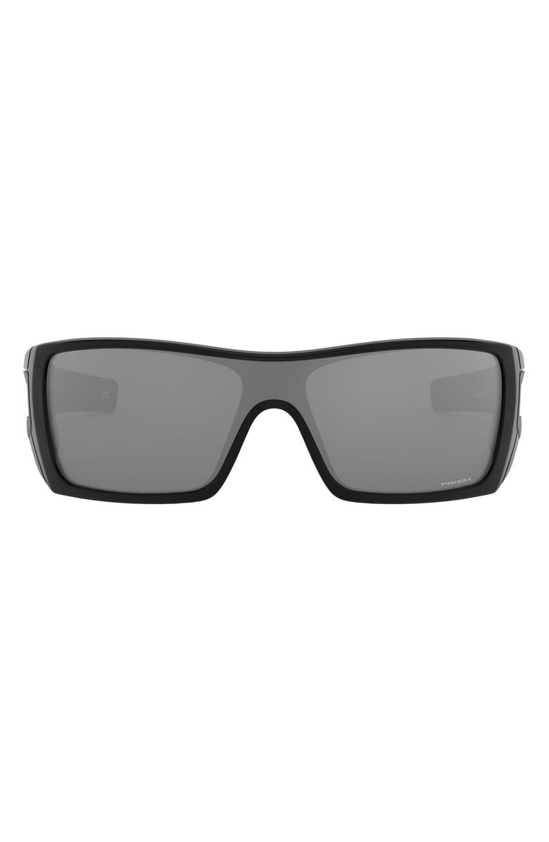 Oakley Batwolf<sup>™</sup> 127mm Wrap Sunglasses, Main, color, Black