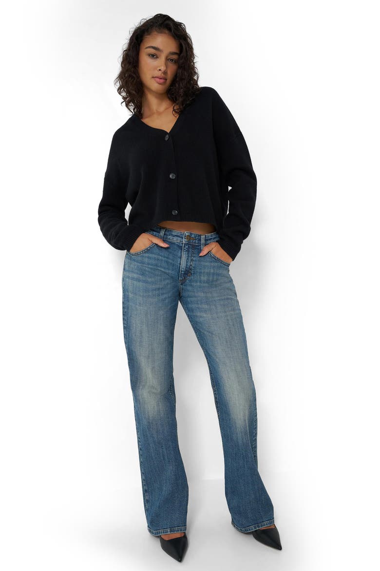 Bow Flare Jeans, Alternate, color, AUTHENTIC LEE