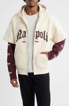 SANTO STUDIO Napoli Fight Team Layered Zip Hoodie