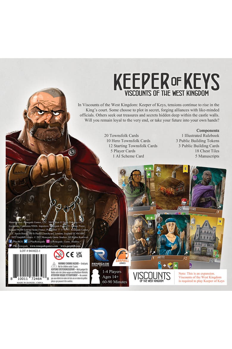 Viscounts of the West Kingdom Strategy Board Game 14+, Alternate, color, Multicolored