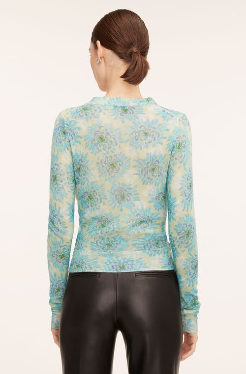 REBECCA TAYLOR REBECCA TAYLOR ASTERA FLEUR RUCHED CARDIGAN