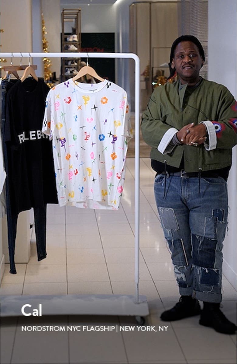 Textured Inside Out Graphic T-Shirt, sales video thumbnail