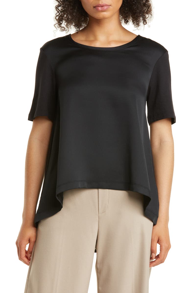 Nordstrom Mixed Media Swing Top, Main, color, 