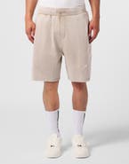 PLEIN SPORT Washed Shorts Crackle Scratch Men