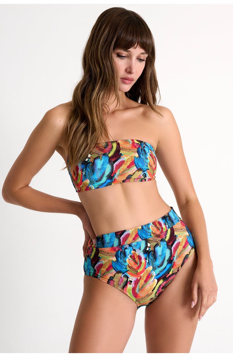 SHAN Timess High-Rise Bikini Bottom, Main, color, Print