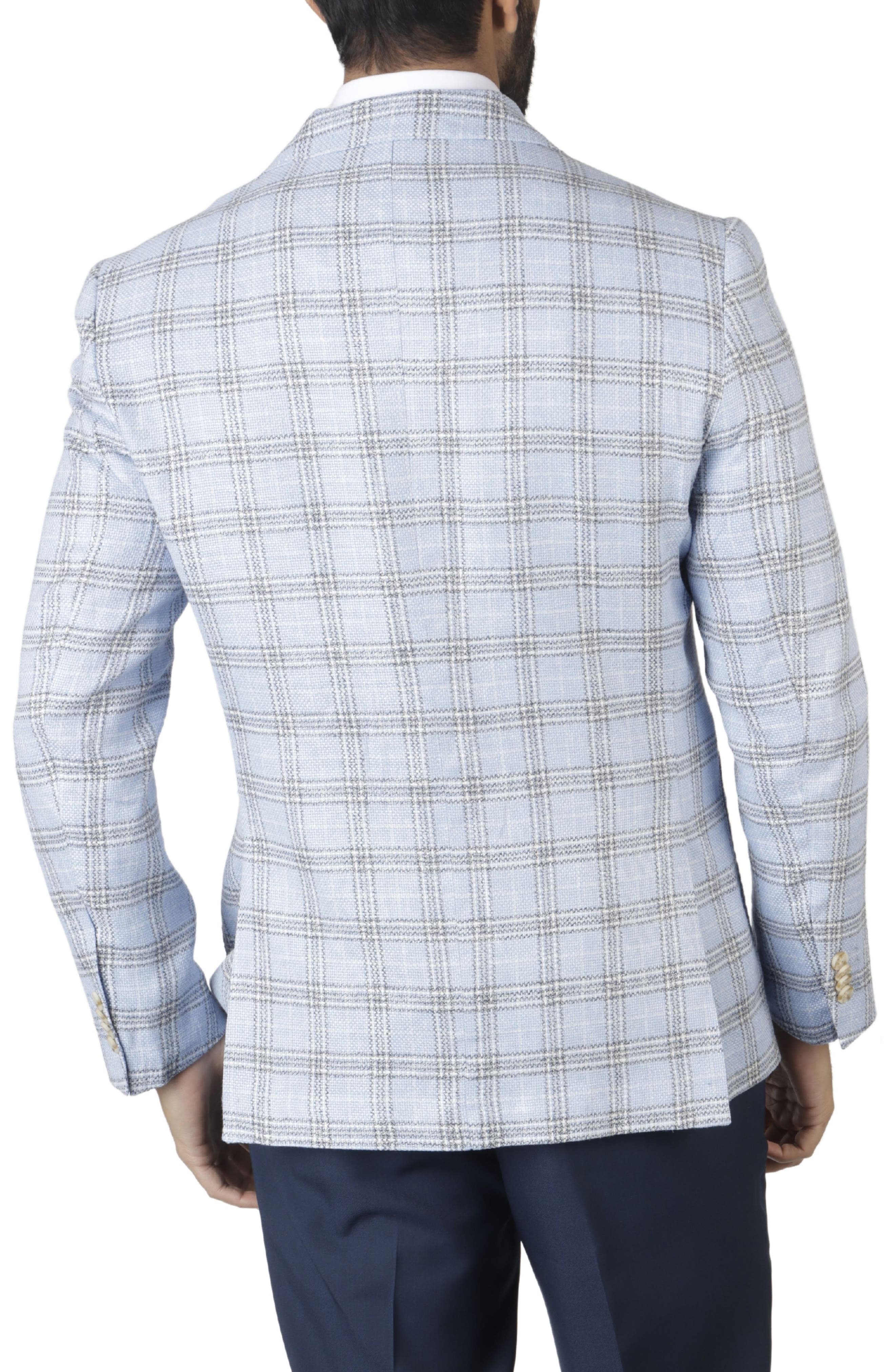 Yarn Dyed Plaid Sport Coat - image 2