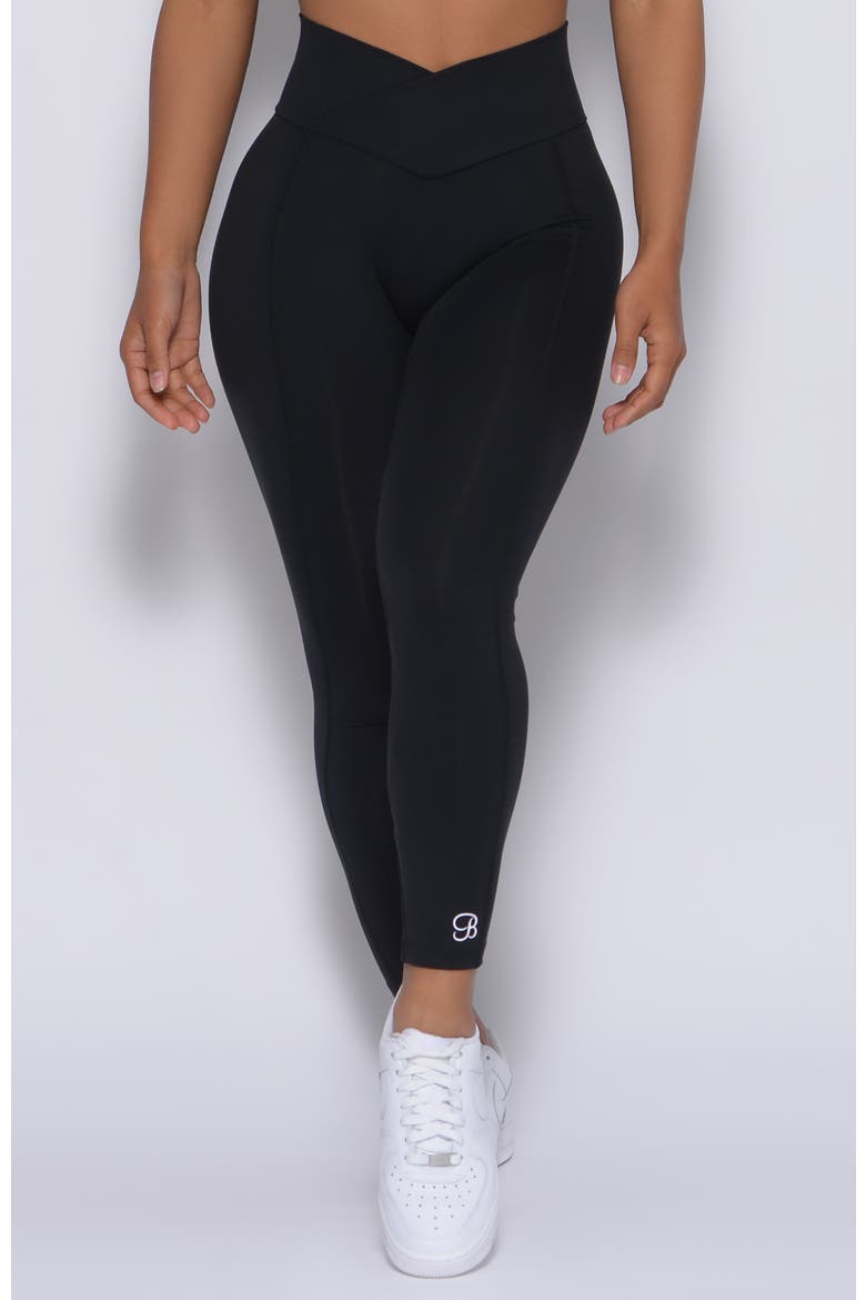 Brazilian 7/8 Legging, Main, color, Black