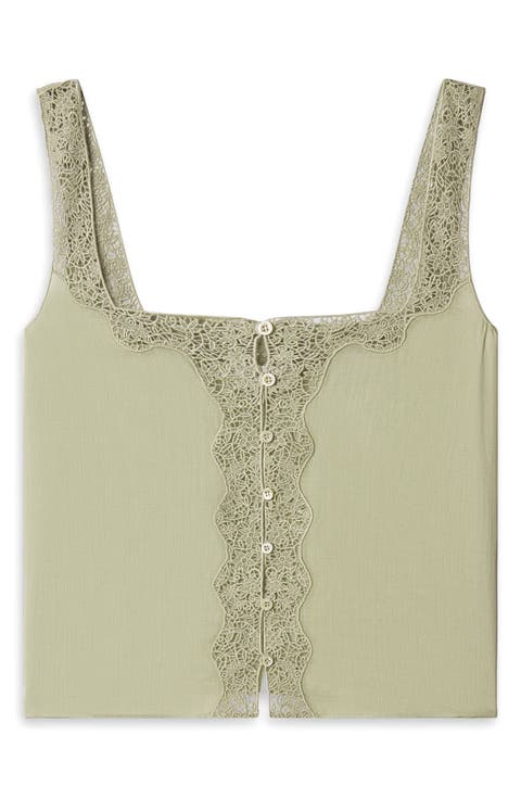 The Embroidered Crop Tank