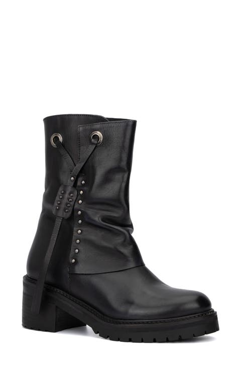 Madeline Block Heel Boot (Women)