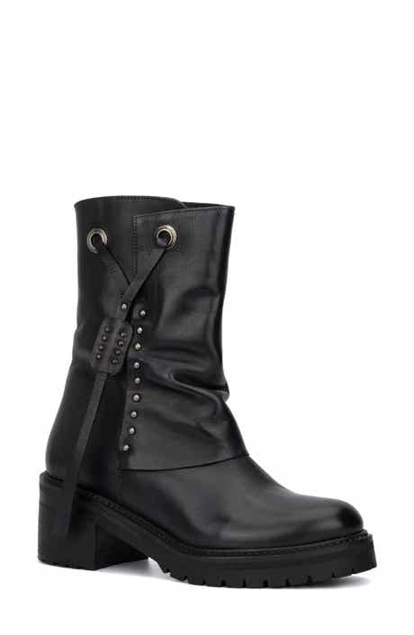 VINTAGE FOUNDRY Madeline Block Heel Boot