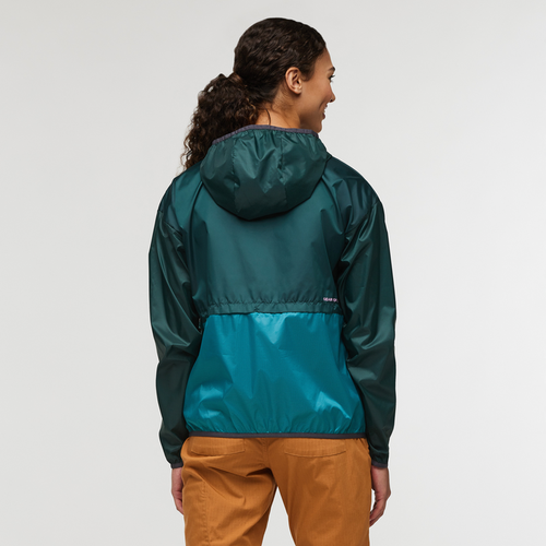 Cotopaxi Teca Half-zip Windbreaker In Green