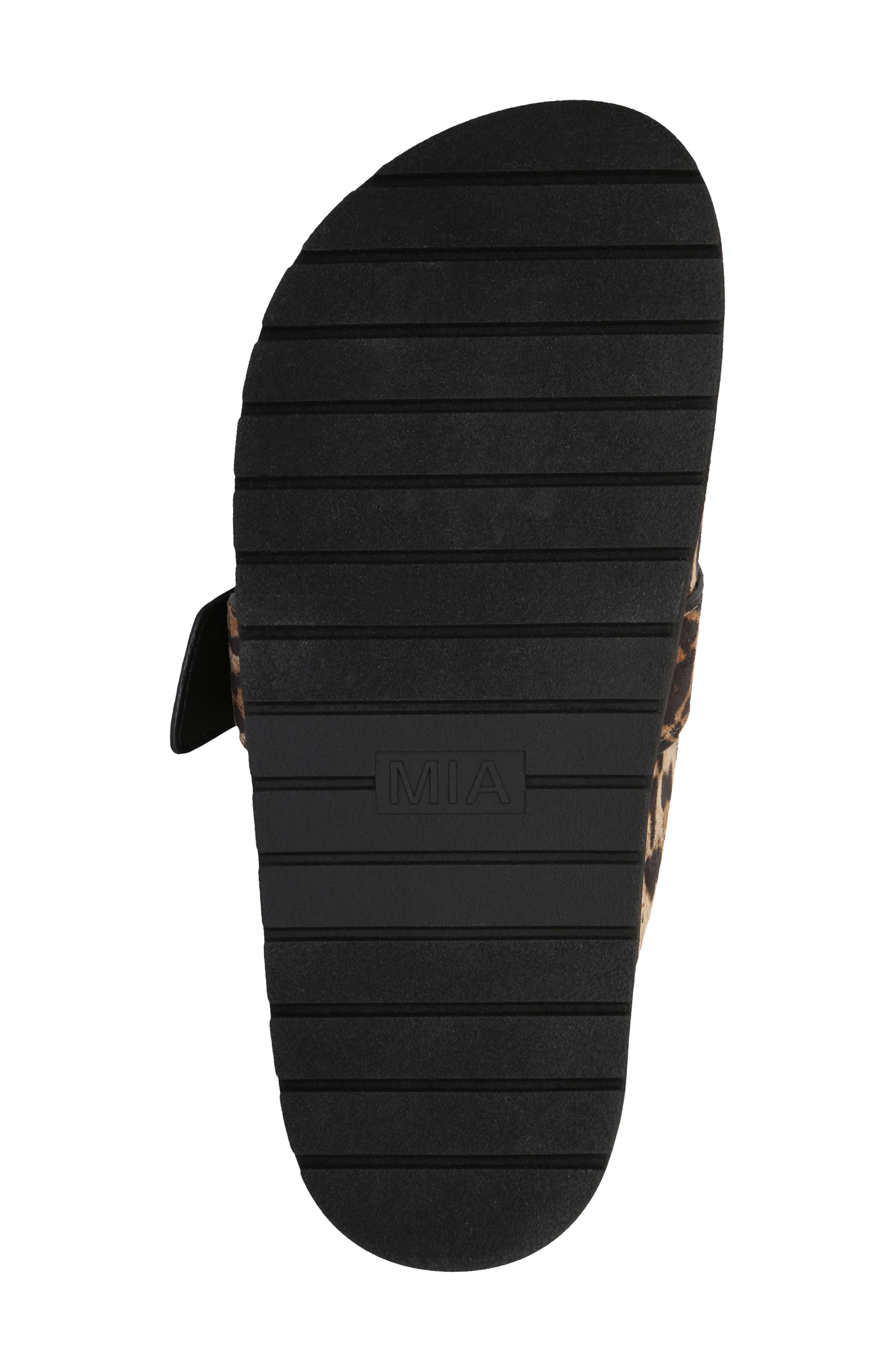 MIA Gilia Leopard Print Clog, Alternate, color, 