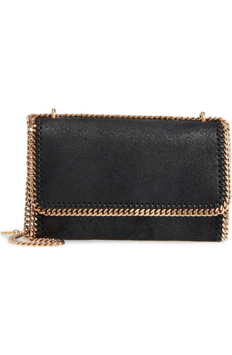 Stella McCartney Falabella Shaggy Deer Faux Leather Shoulder Bag, Main, color,