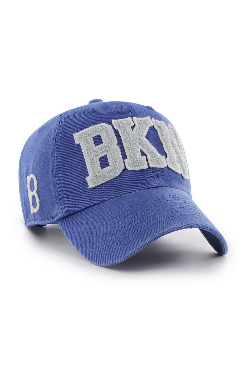 Men's '47 Royal Los Angeles Dodgers Hand Off Clean Up Adjustable Hat, Main, color, Royal