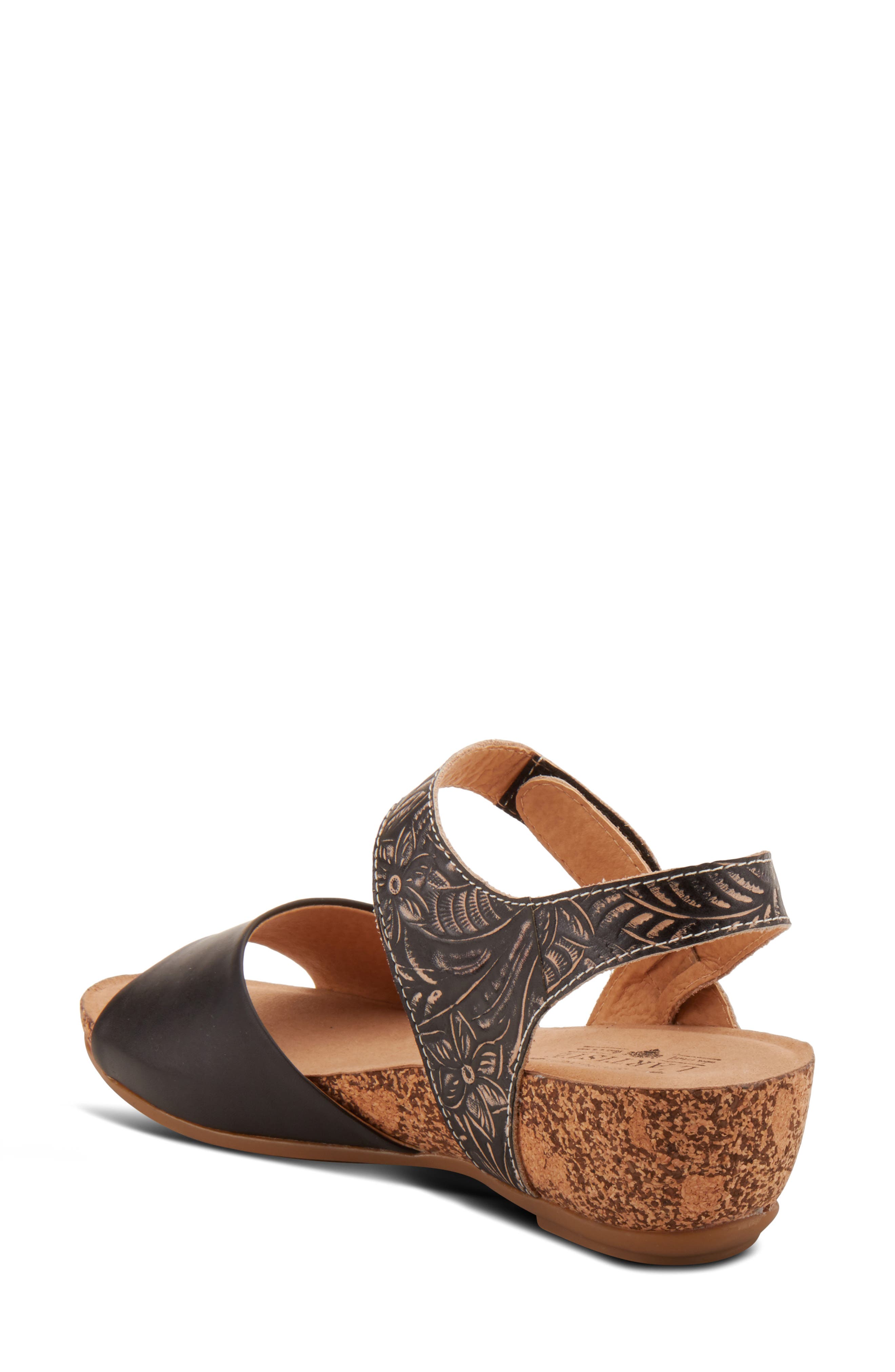 L'Artiste by Spring Step L'Artiste Ceylan Wedge Sandal, Alternate, color, 