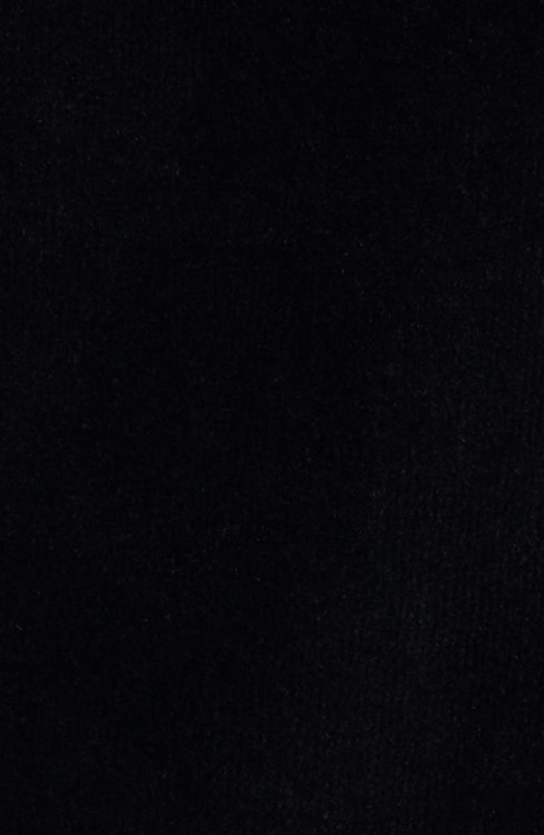 Billionaire Boys Club BB Mission Logo Embroidered Velour Hoodie, Alternate, color, Black