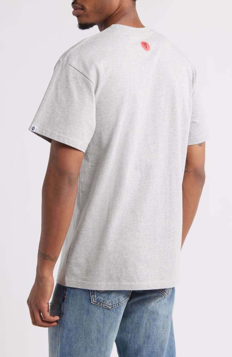 ICECREAM Running Dog Graphic T-Shirt, Alternate, color, Heather Gray