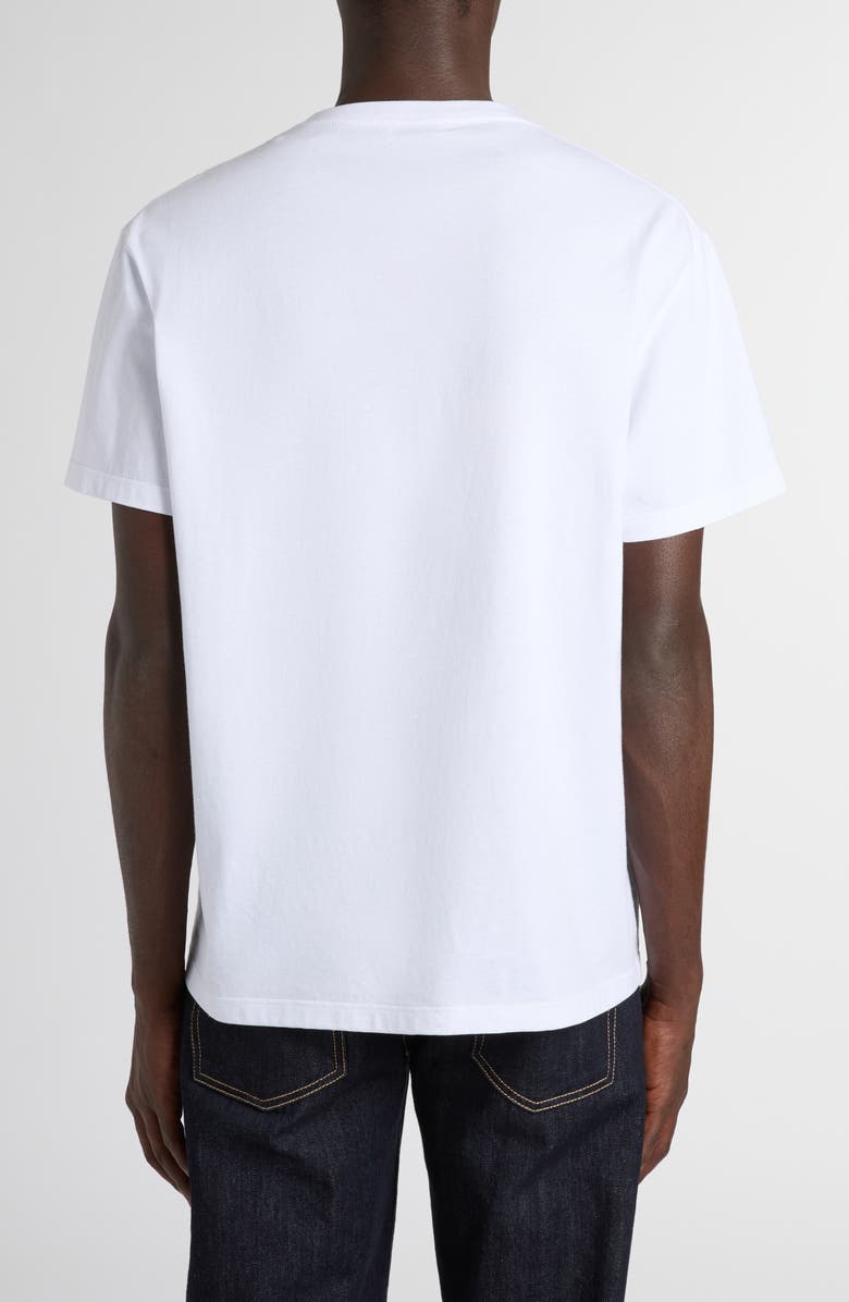 McQueen Sailor Tattoo Graphic T-Shirt, Alternate, color, White / Navy