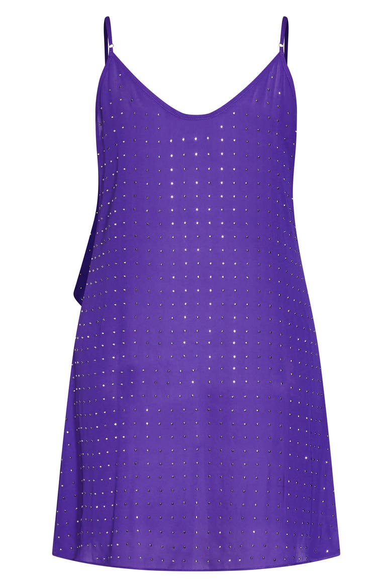 Tess Embellished High-Low Camisole, Alternate, color, PURPLE