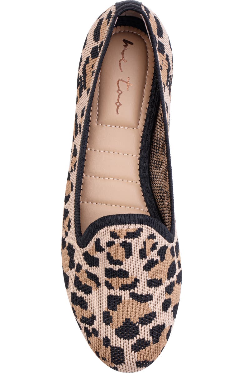 Me Too Basin Knit Loafer, Alternate, color, Leopard