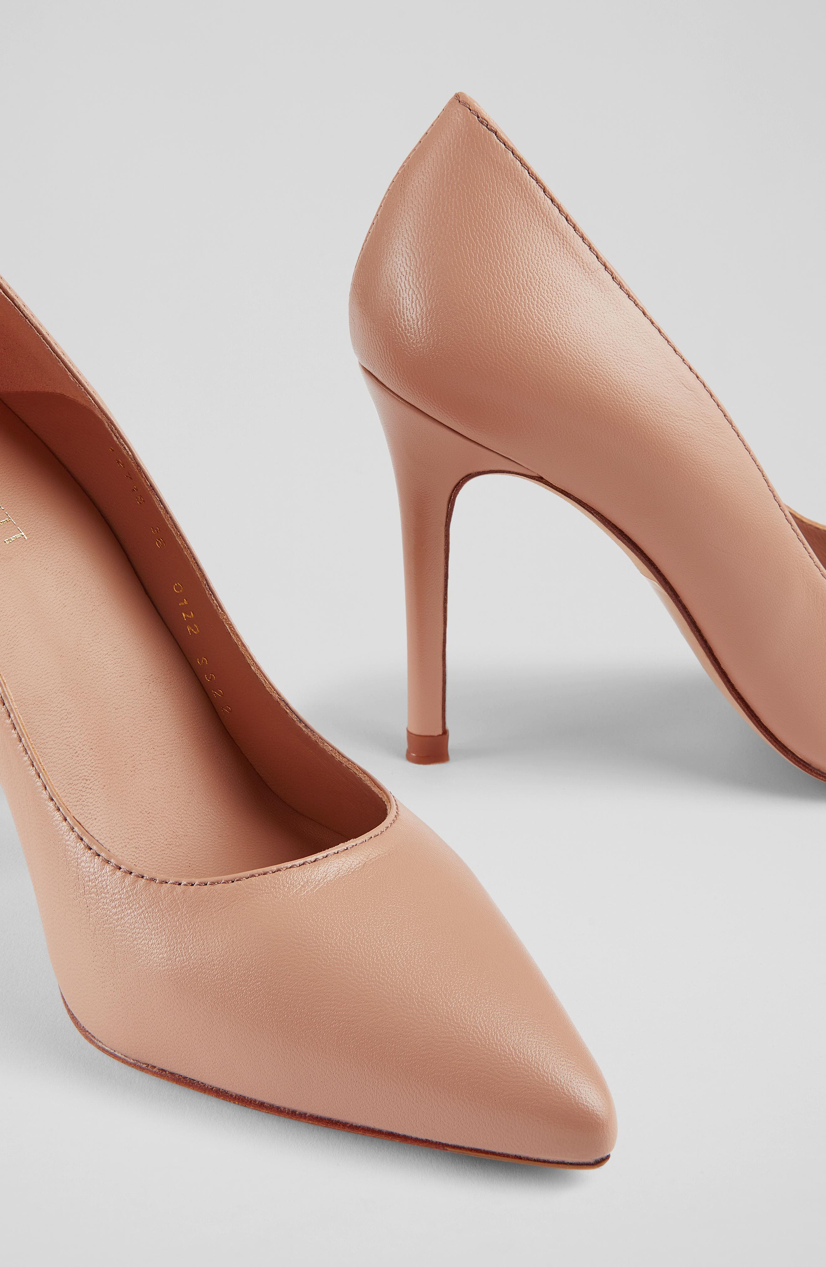 LK Bennett Fern Pointed Toe Pump, Alternate, color, Trench