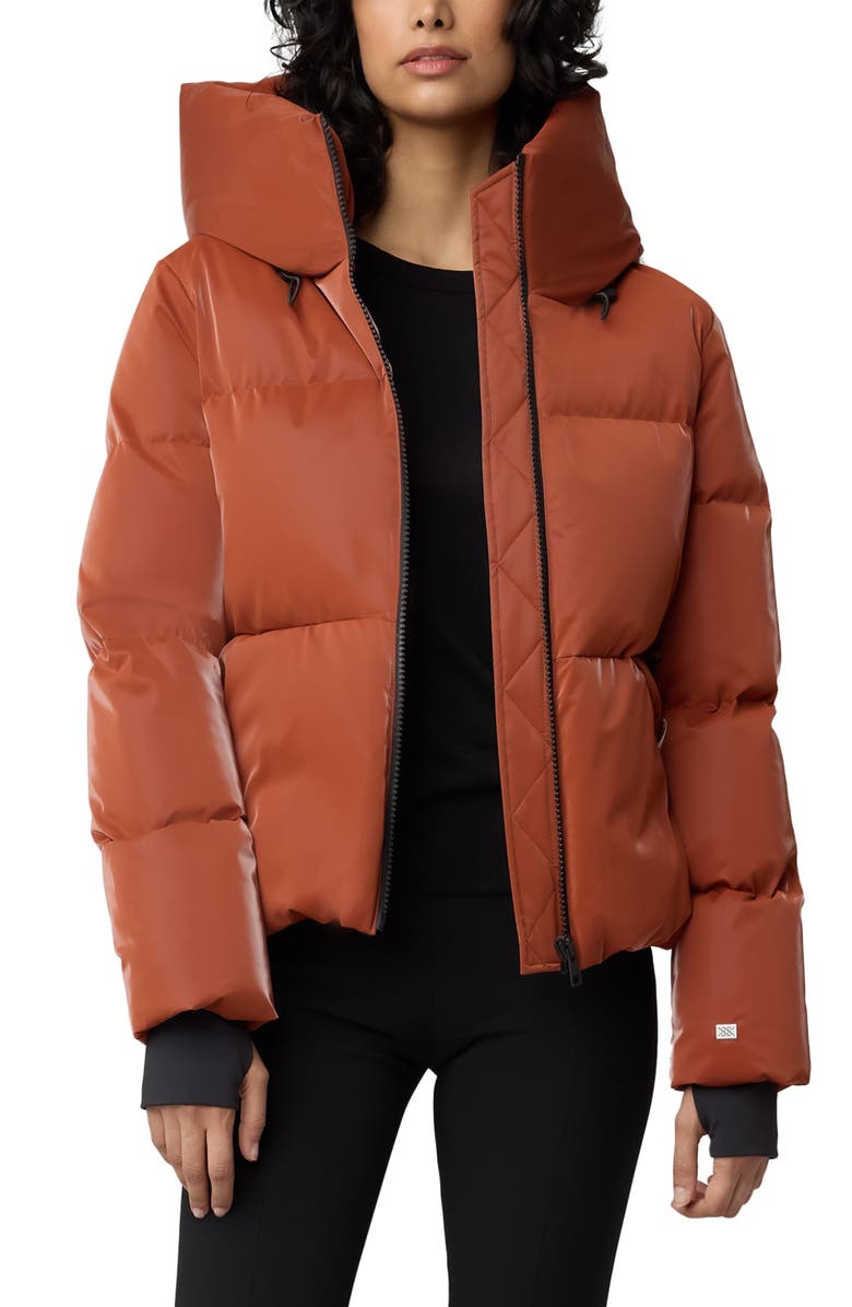 Soia & Kyo Iroh Water Repellent 700 Fill Power Down Hooded Puffer Jacket, Alternate, color, 