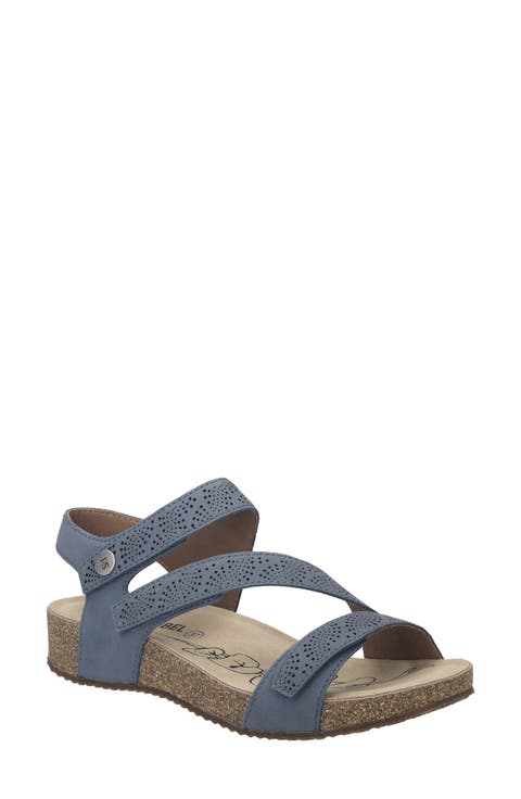 Tonga 78 Ankle Strap Platform Wedge Sandal (Women)