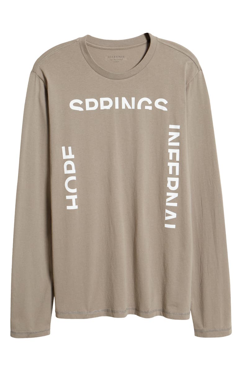 AllSaints Infernal Long Sleeve Graphic Tee, Alternate, color,