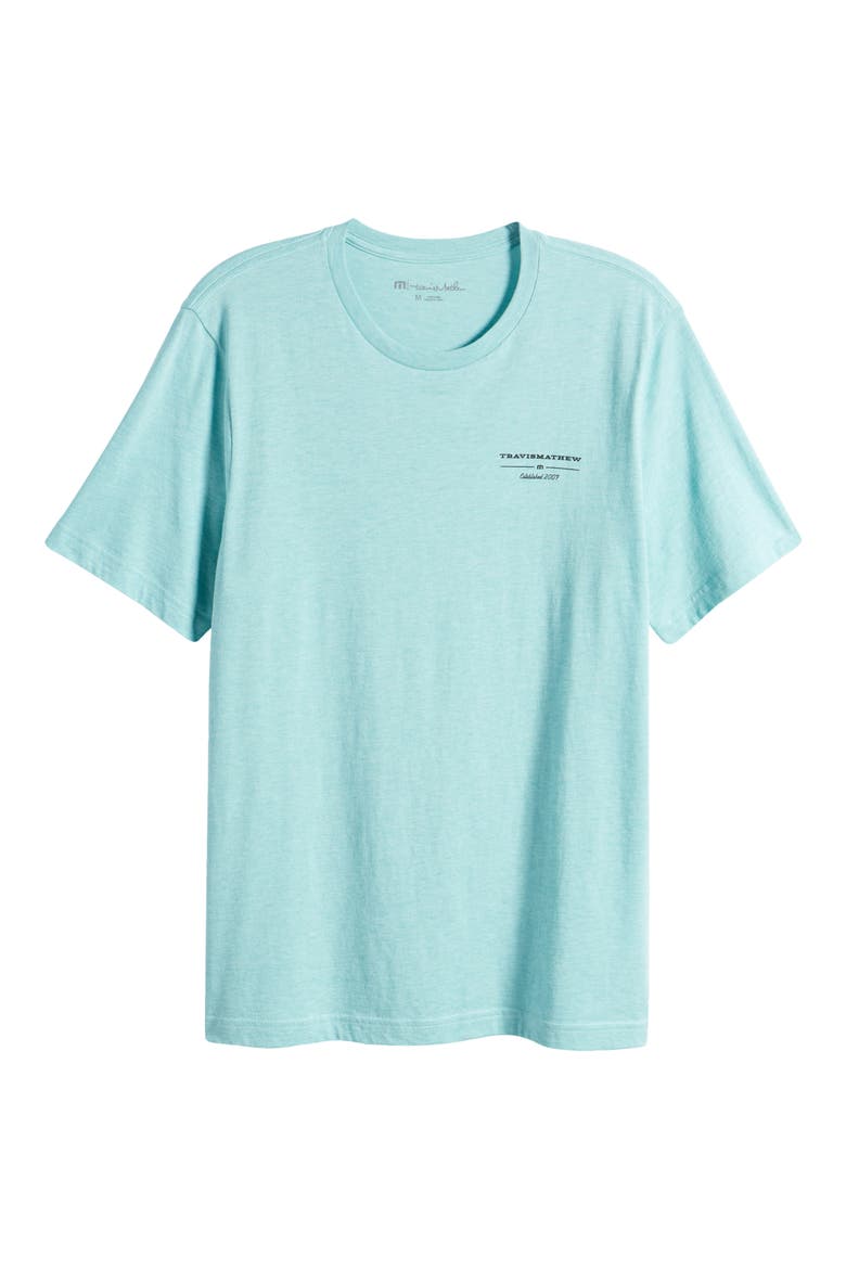 Fun to be Had Logo Graphic Tee, Alternate, color, HEATHER TURQUOISE
