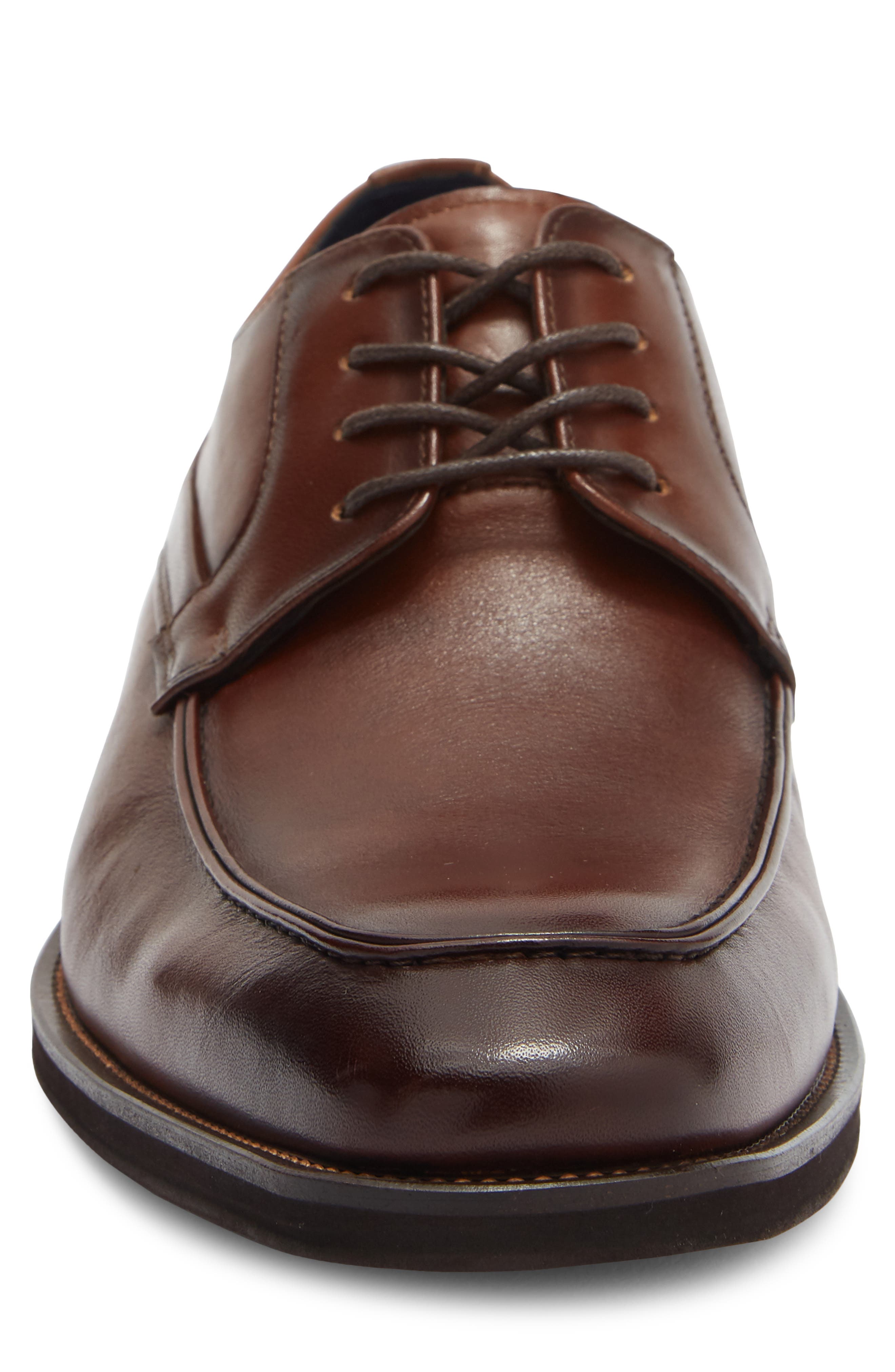 Anvikta Apron Toe Derby, Alternate, color, TAN LEATHER