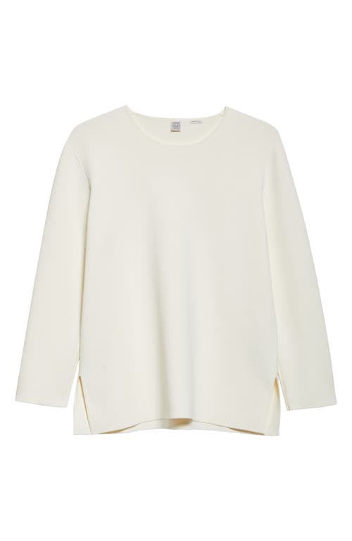 Totême Toteme Compact Knit Top In White