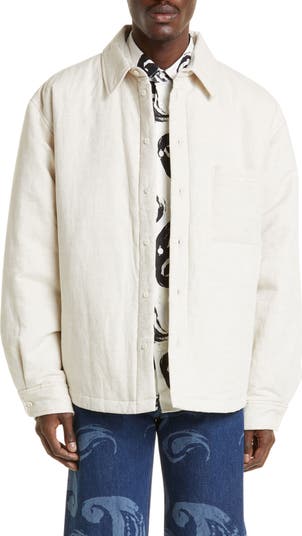 Jacquemus La Chemise Boulanger Insulated Overshirt | Nordstrom