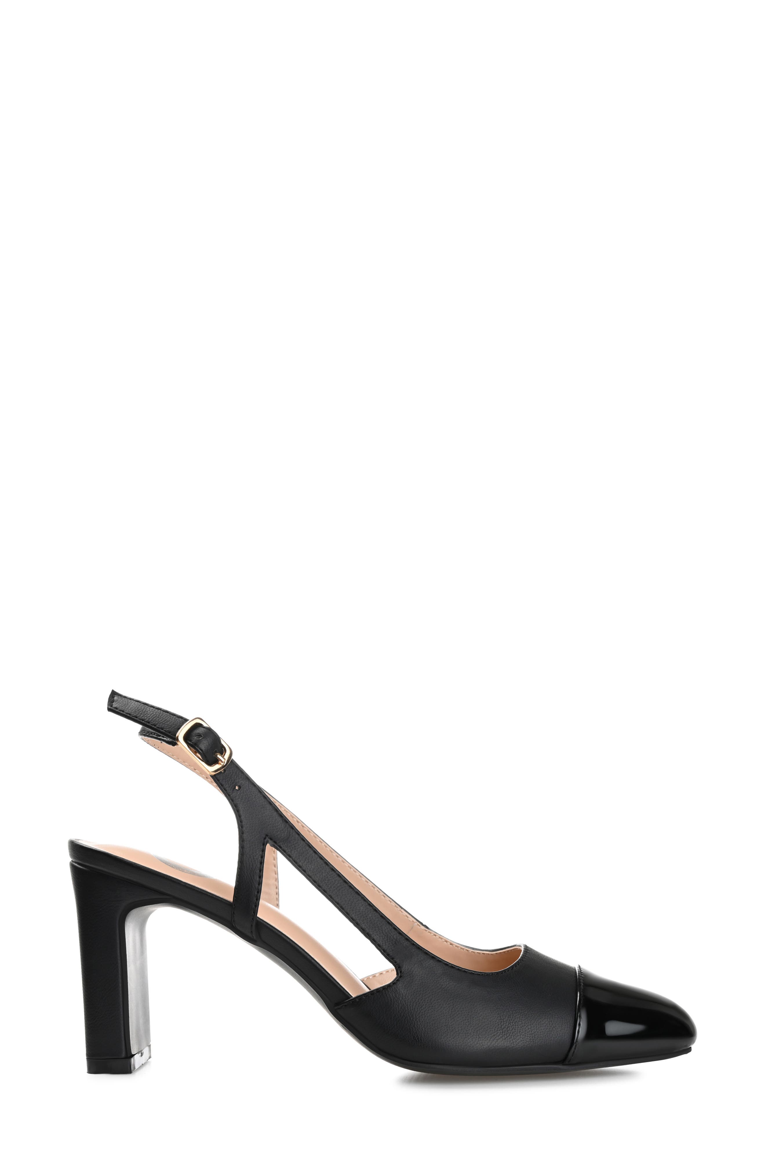 Journee Collection Reignn Pump, Alternate, color, Black
