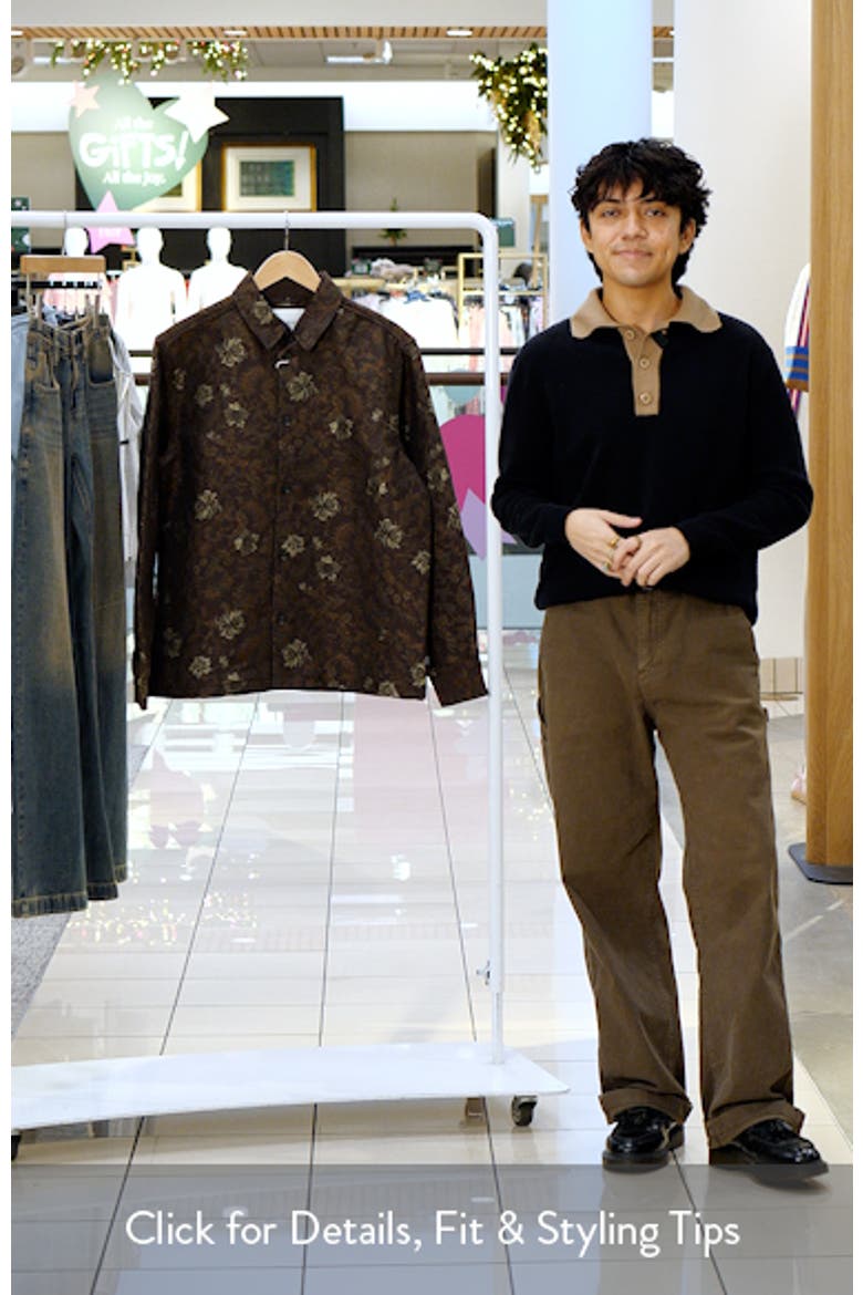Kaleb Jacquard Overshirt video
