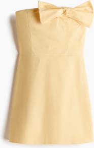 H&M Bow-detail Bandeau Dress