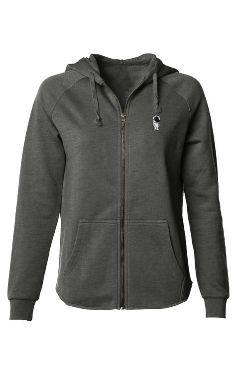Astronaut Zip Fleece Hoodie