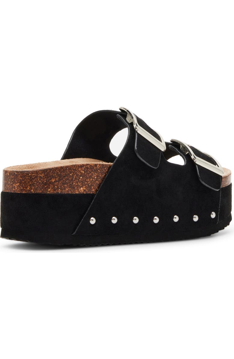 Madden Girl Babess Slide Sandal, Alternate, color, Black Fab