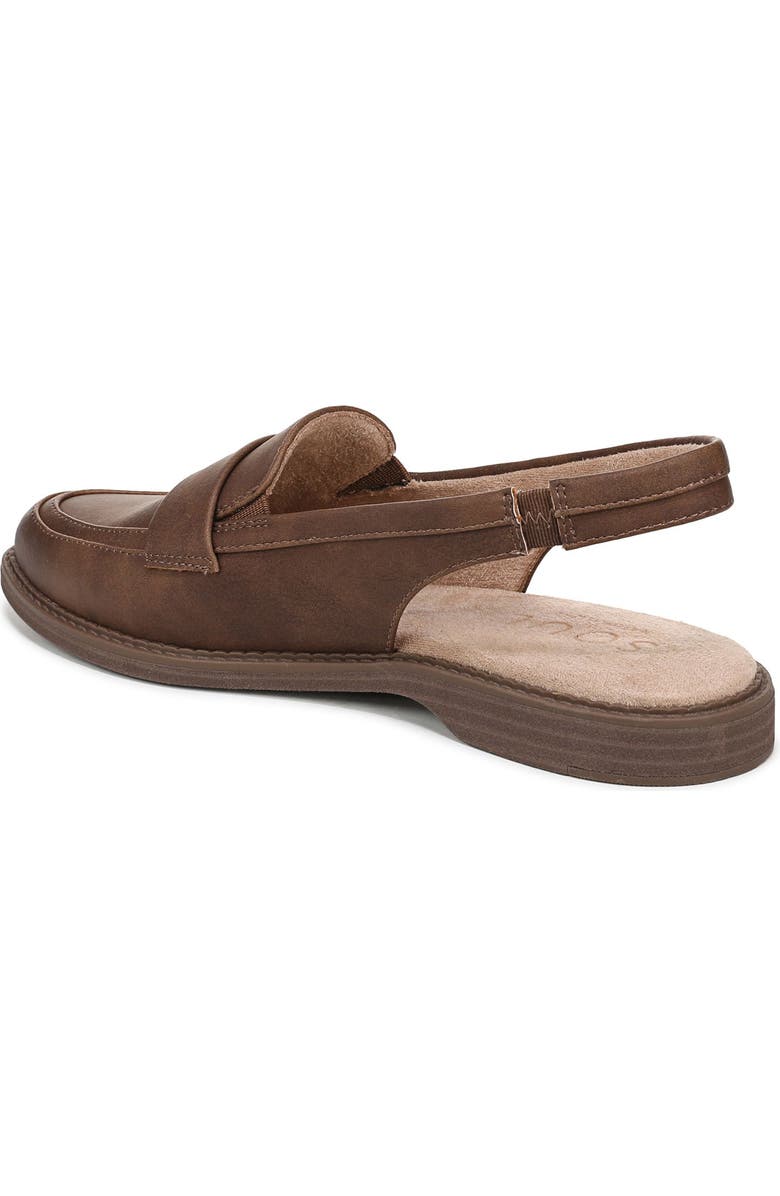 SOUL NATURALIZER Yeah Slingback Loafer, Alternate, color, Dark Tan Faux Leather