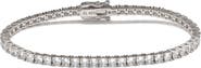 SUZY LEVIAN Sterling Silver CZ Tennis Bracelet