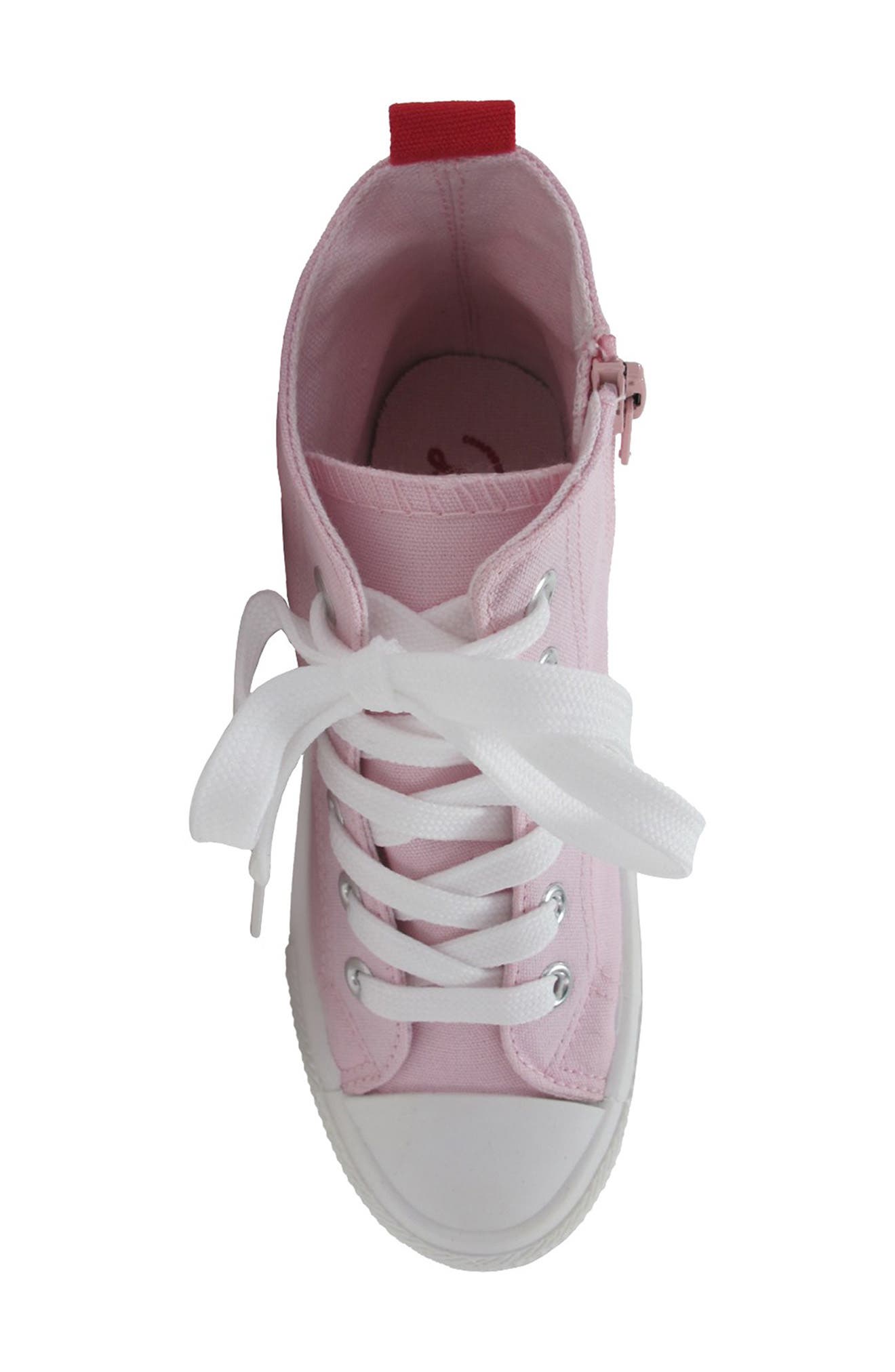 JELLYPOP Kids' Noalinda High Top Sneaker, Alternate, color, Pink