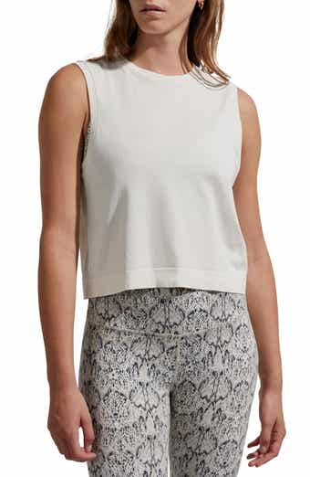 Varley Page Seamless Knit Crop Tank
