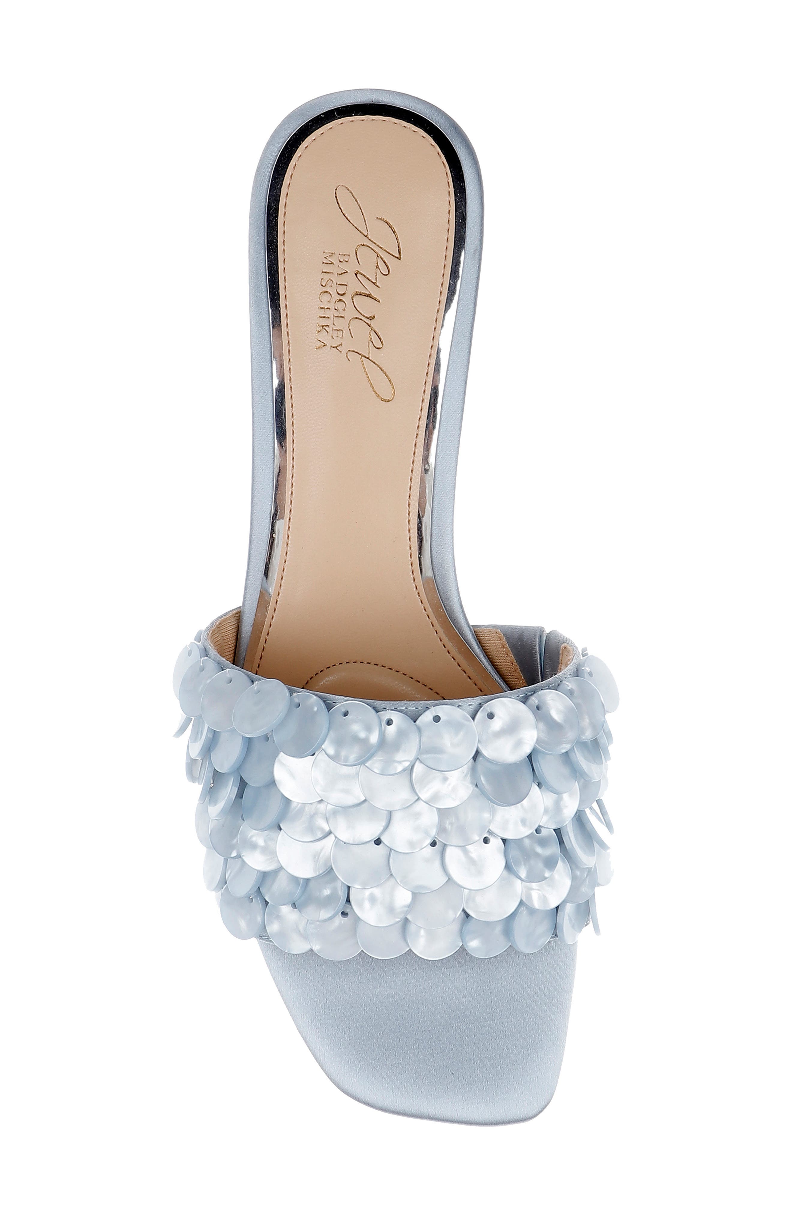 Pacific Block Heel Sandal, Alternate, color, MIST BLUE SATIN