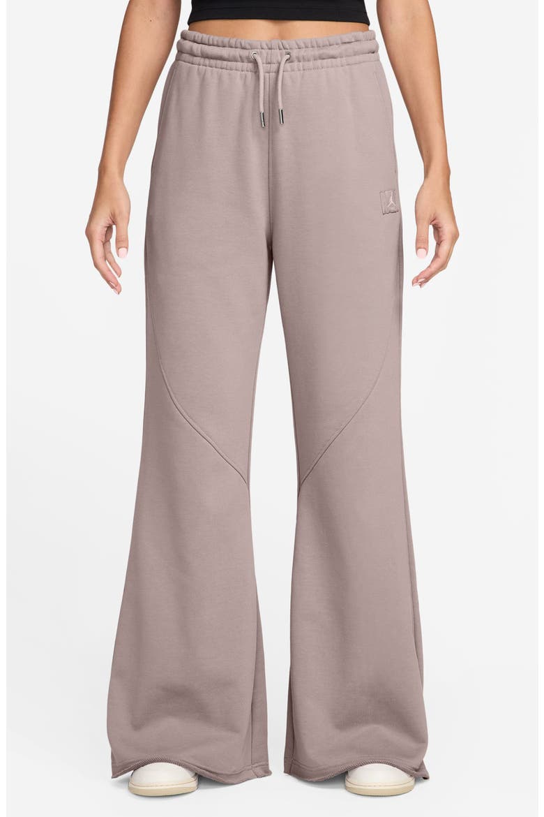 Sportswear Wide Leg Cotton Sweatpants, Main, color, PARTICLE ROSE/ BARELY ROSE