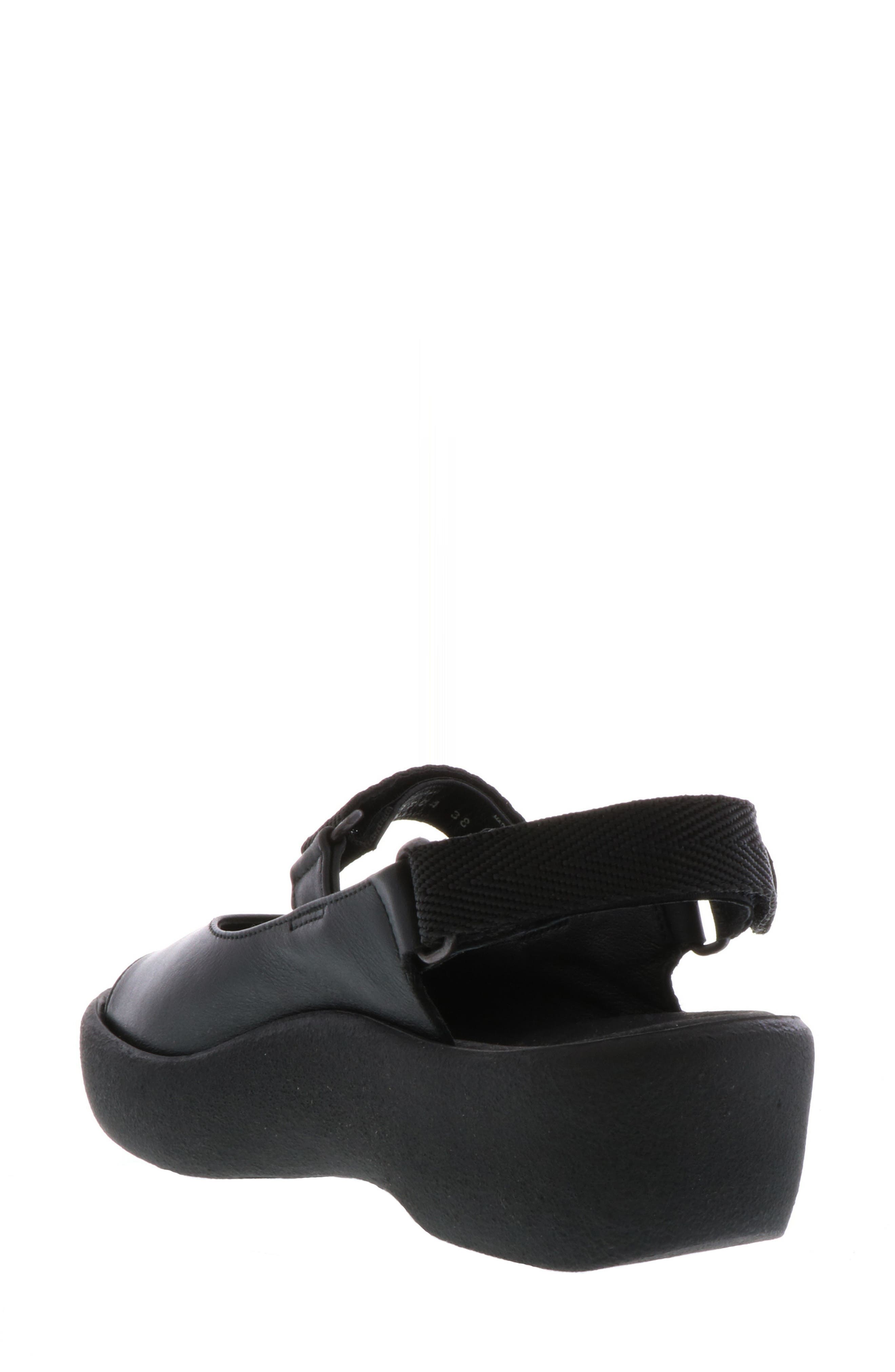Wolky Jewel Sandal, Alternate, color, Black/ Black